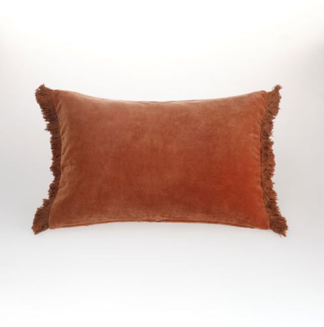 MM Linen - Sabel Cushions - Umber image 1